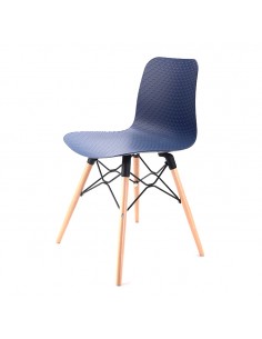 Lot de 4 chaises Design Nut. 2