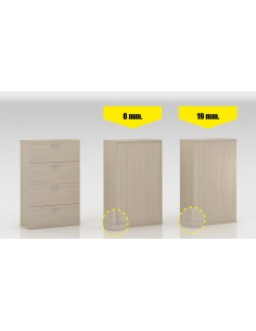 Armoire avec 2 dossiers...