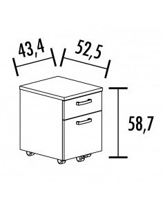 Caisson mobile avec tiroir... 2